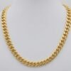 The Miami Classic Gold Cuban Link Chain