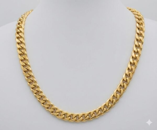 The Miami Classic Gold Cuban Link Chain