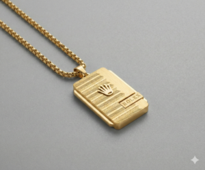 The Checkered Icon Pendant