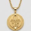 Medusa Medallion Pendant