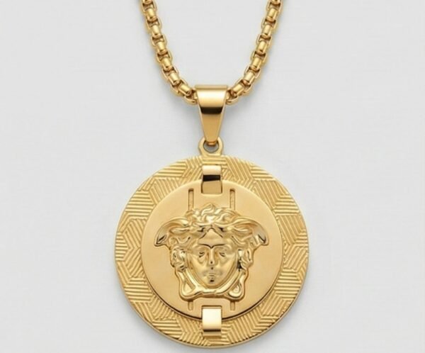 Medusa Medallion Pendant