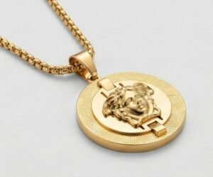 Medusa Medallion Pendant
