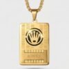 The Royal Ingot & Crown Statement Pendant