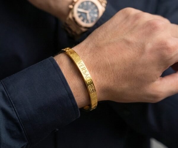 Mens Versace Greek Pendant