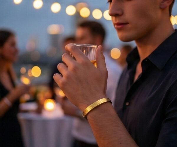 Mens Versace Greek Pendant